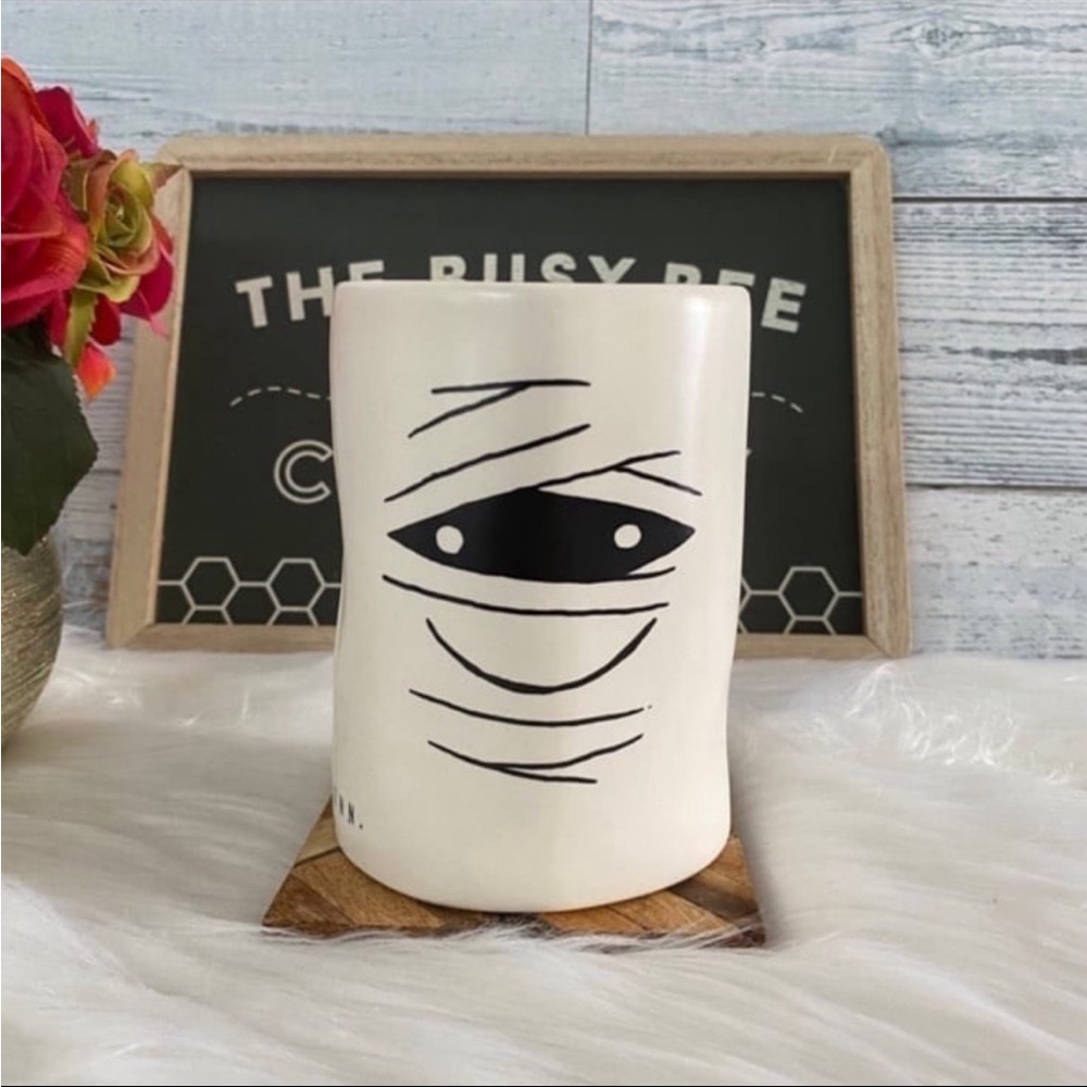 Rae Dunn MUMMY KNOWS BEST Double Sided Halloween Scented Candle